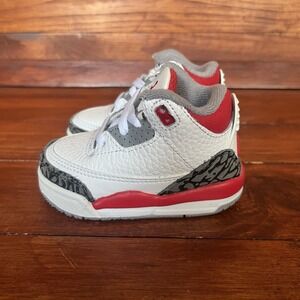Nike Air Jordan‎ 3 Retro TD Fire 3C Red Toddler DM0968-160 New